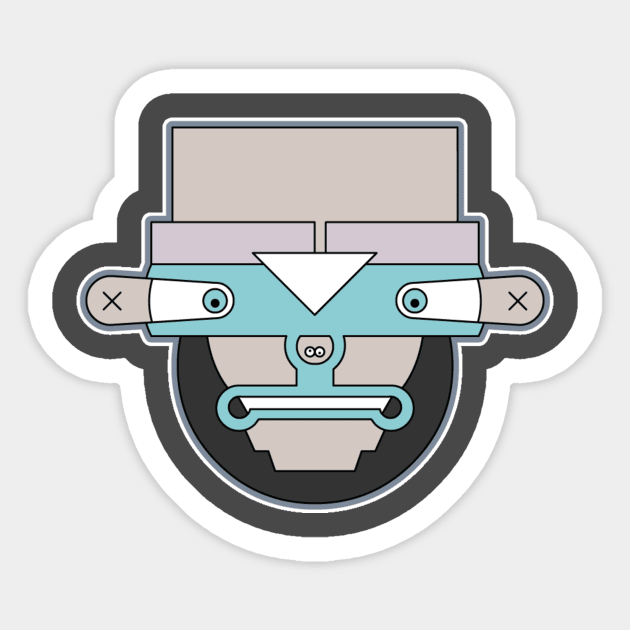 Virtual Reality Bites Sticker by Amoeblah